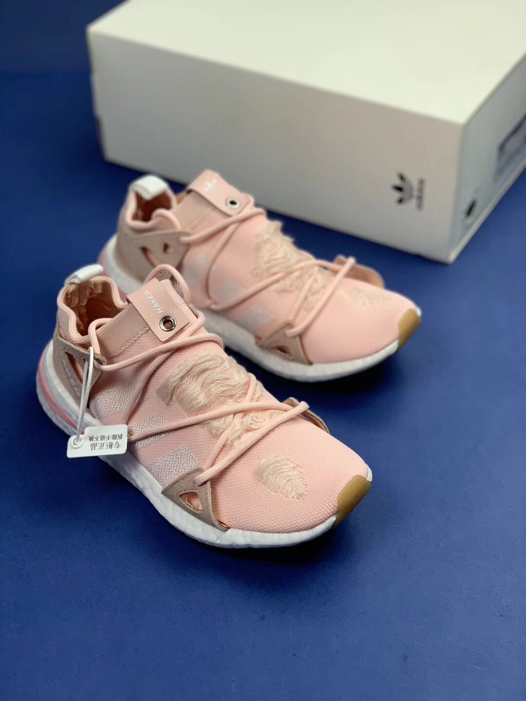 130 真爆 Adidas x Naked Arkyn Boost 鱼鳞爆米花大底