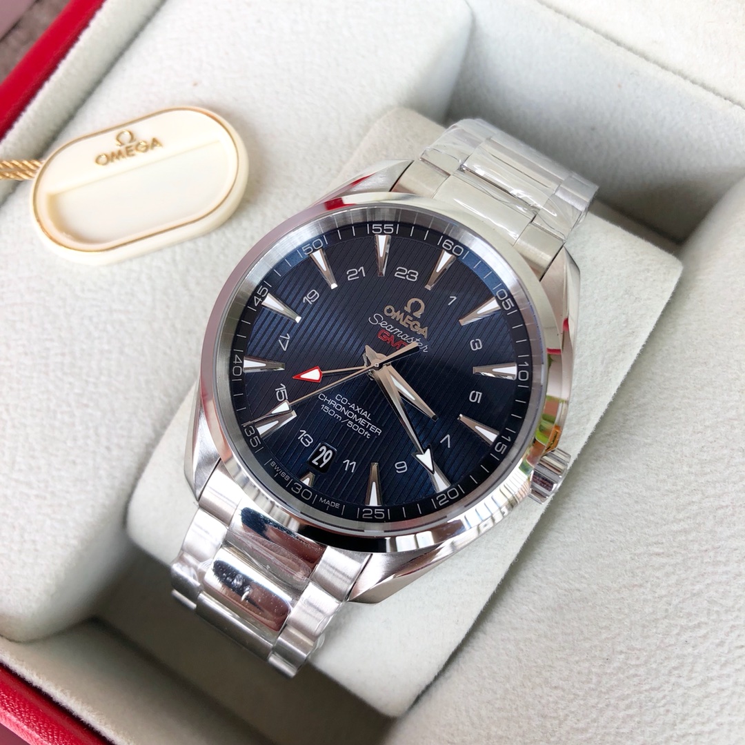 欧米茄海马系列黄金队长手表