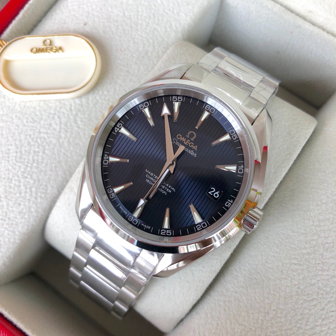 欧米茄海马系列黄金队长手表