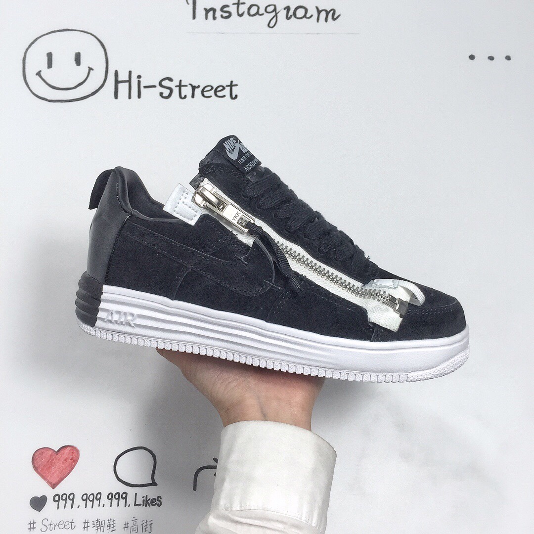 140▲35周年别注款 机能拉链鼻祖品牌ACRONYM x Nike Lunar Force 1 机能空军低帮潮流板鞋