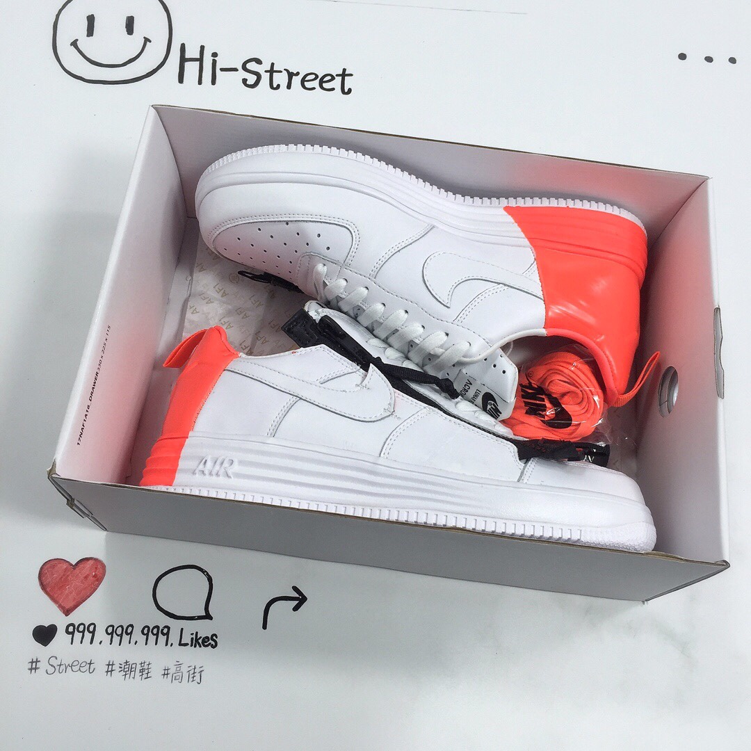 140▲35周年别注款 机能拉链鼻祖品牌ACRONYM x Nike Lunar Force 1 机能空军低帮潮流板鞋