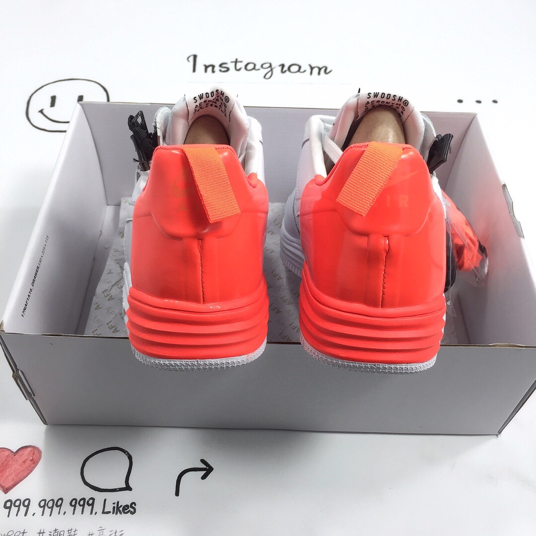 140▲35周年别注款 机能拉链鼻祖品牌ACRONYM x Nike Lunar Force 1 机能空军低帮潮流板鞋