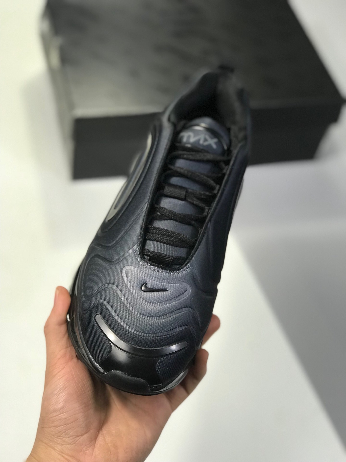 180目前最顶级720 司级小潘底 耐克 Nike Air Max 720 天眼 气垫部分的全新升级 采用全掌一体式设计