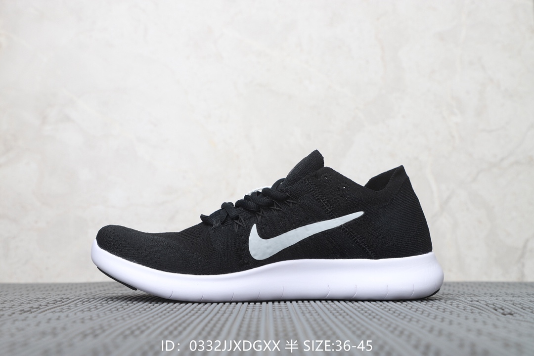 120耐克Nike Free Rn 2017 带半码 赤足系列 超轻舒适慢跑鞋