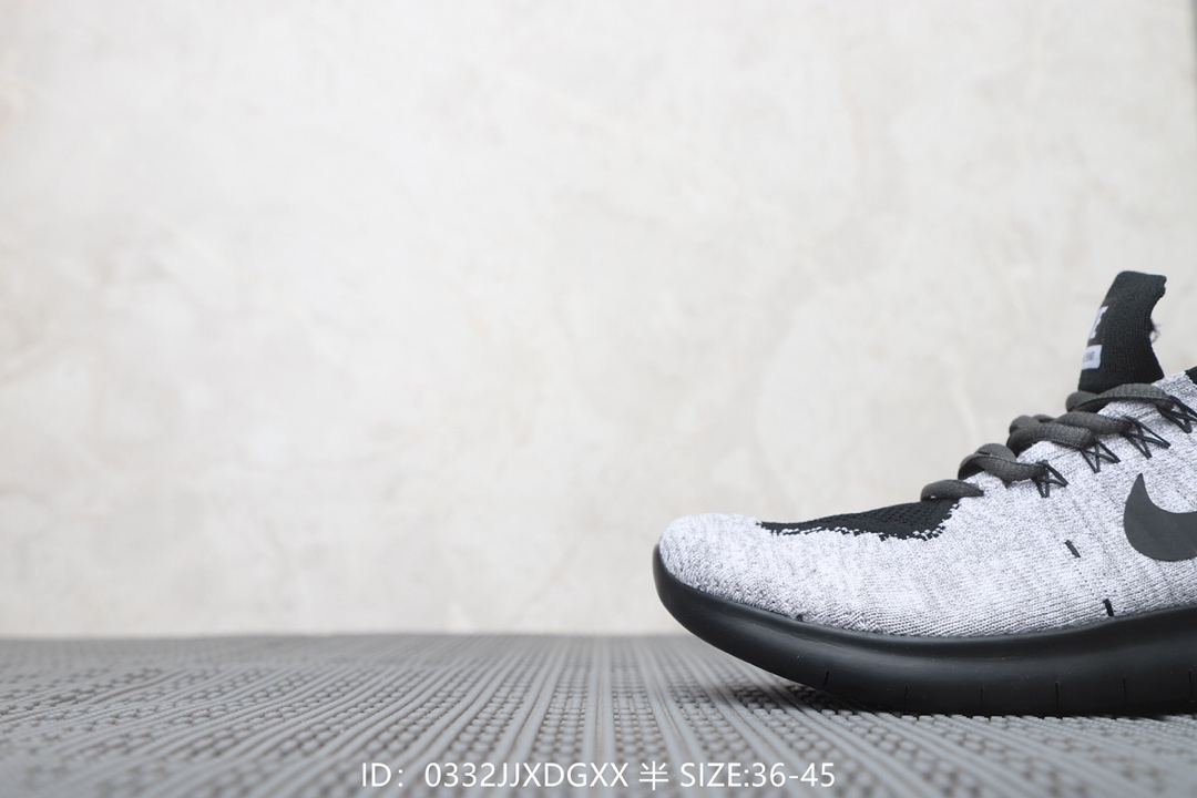 120耐克Nike Free Rn 2017 带半码 赤足系列 超轻舒适慢跑鞋