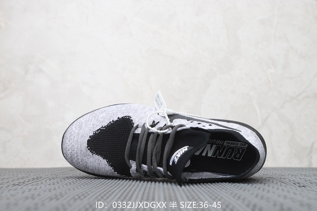 120耐克Nike Free Rn 2017 带半码 赤足系列 超轻舒适慢跑鞋