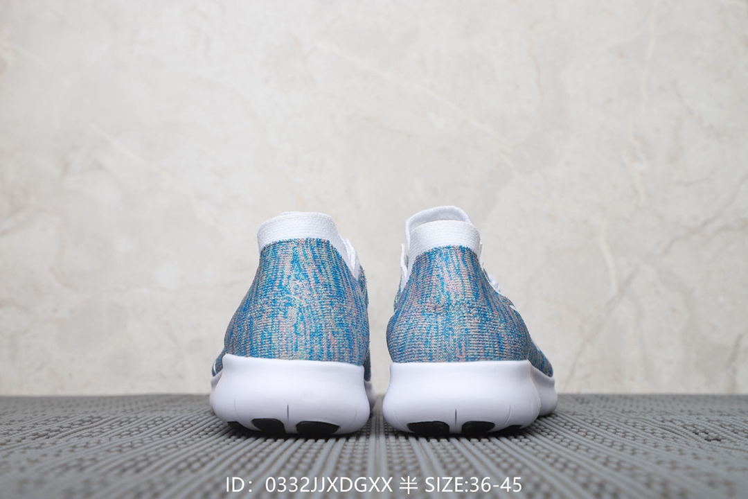 120耐克Nike Free Rn 2017 带半码 赤足系列 超轻舒适慢跑鞋