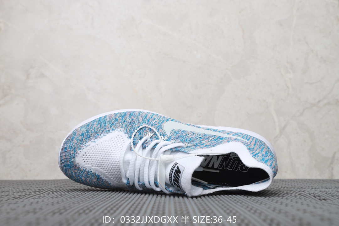 120耐克Nike Free Rn 2017 带半码 赤足系列 超轻舒适慢跑鞋