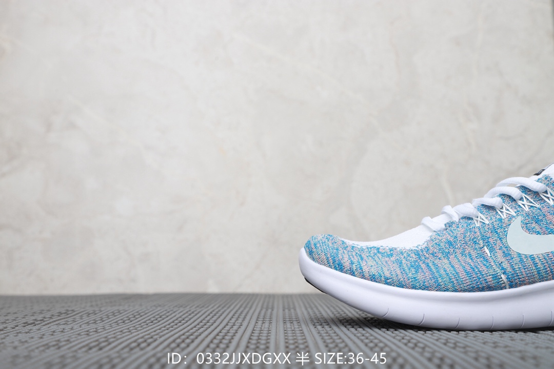120耐克Nike Free Rn 2017 带半码 赤足系列 超轻舒适慢跑鞋