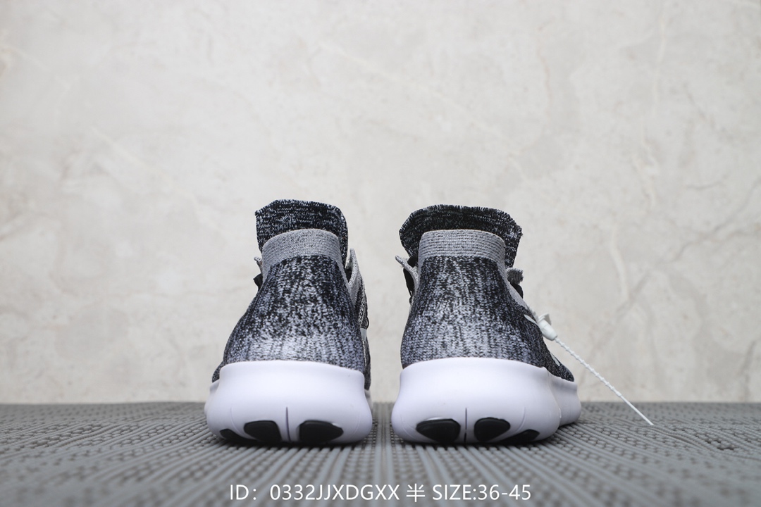 120耐克Nike Free Rn 2017 带半码 赤足系列 超轻舒适慢跑鞋