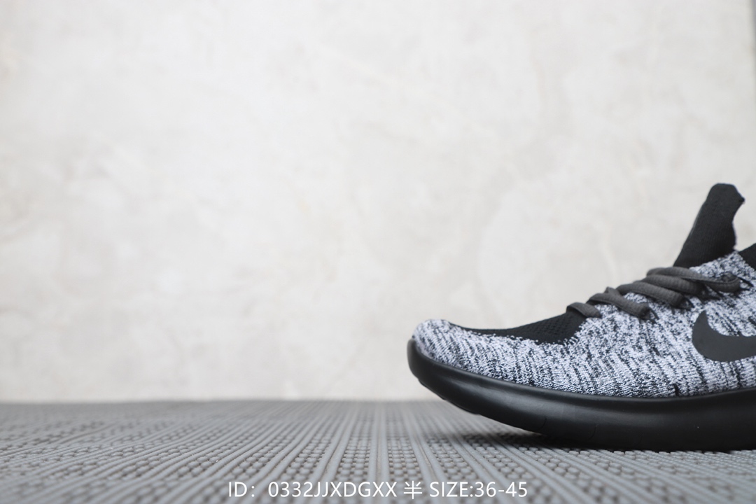 120耐克Nike Free Rn 2017 带半码 赤足系列 超轻舒适慢跑鞋