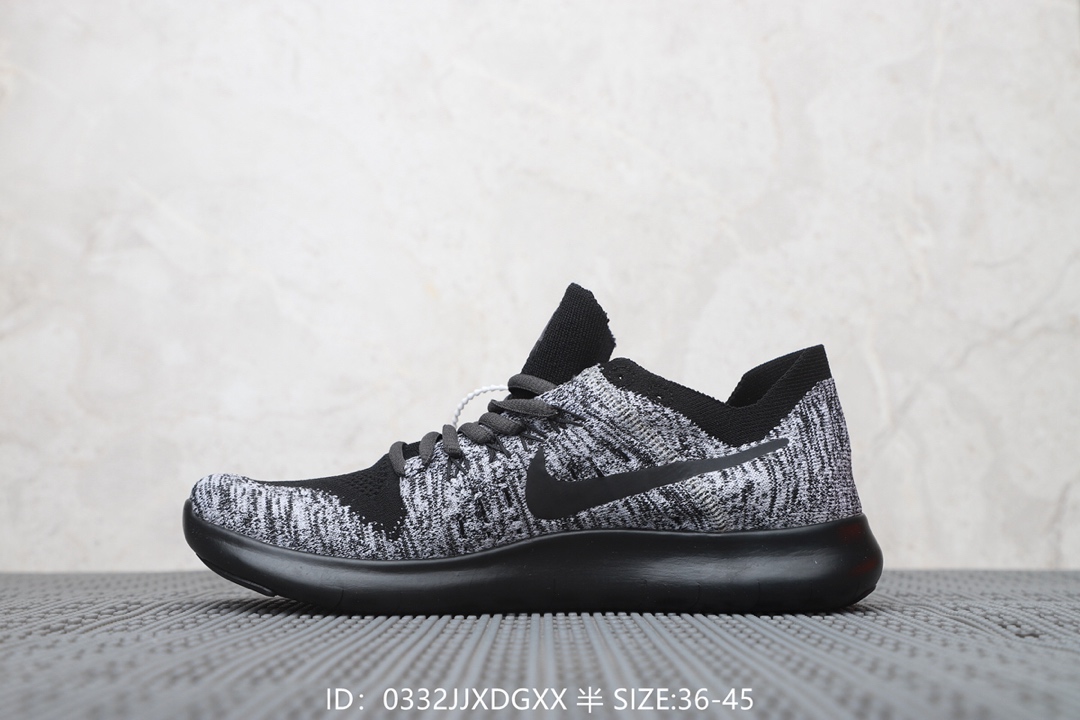 120耐克Nike Free Rn 2017 带半码 赤足系列 超轻舒适慢跑鞋
