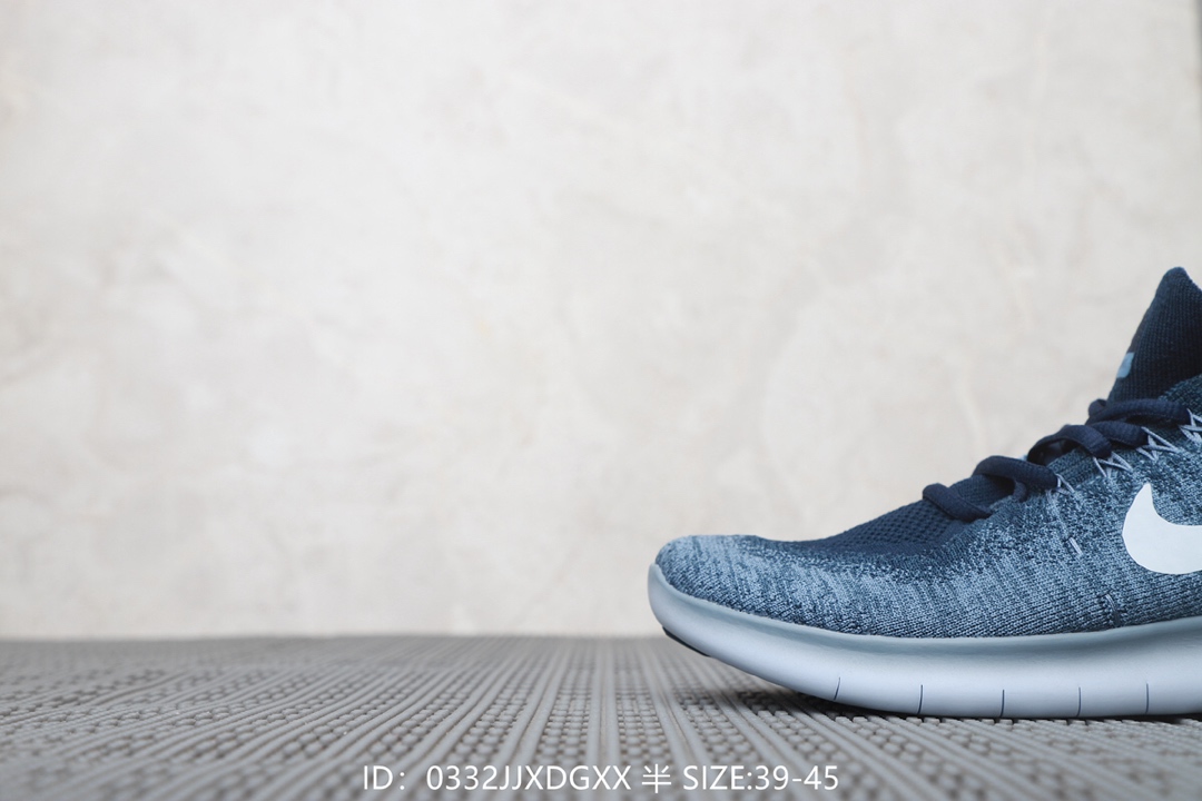 120耐克Nike Free Rn 2017 带半码 赤足系列 超轻舒适慢跑鞋