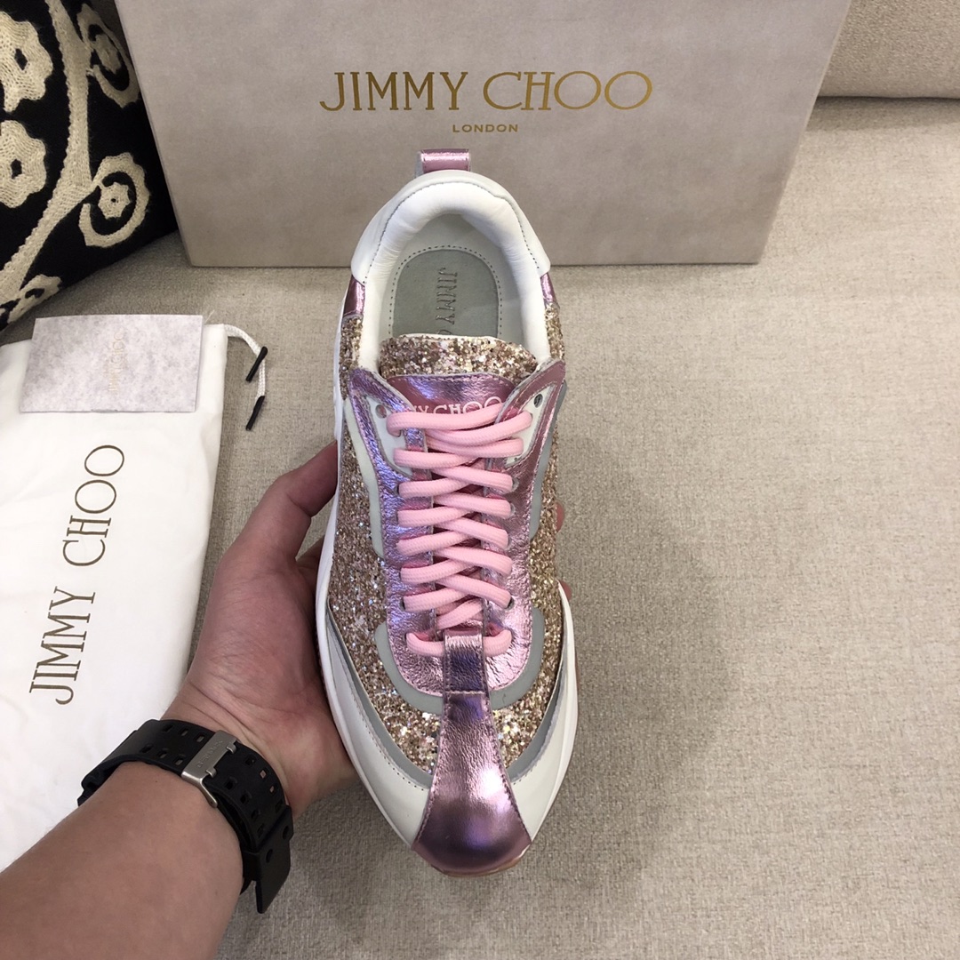 Jimmy Choo] (high version) Sports Shoes 2019 latest, Song Wei with 
