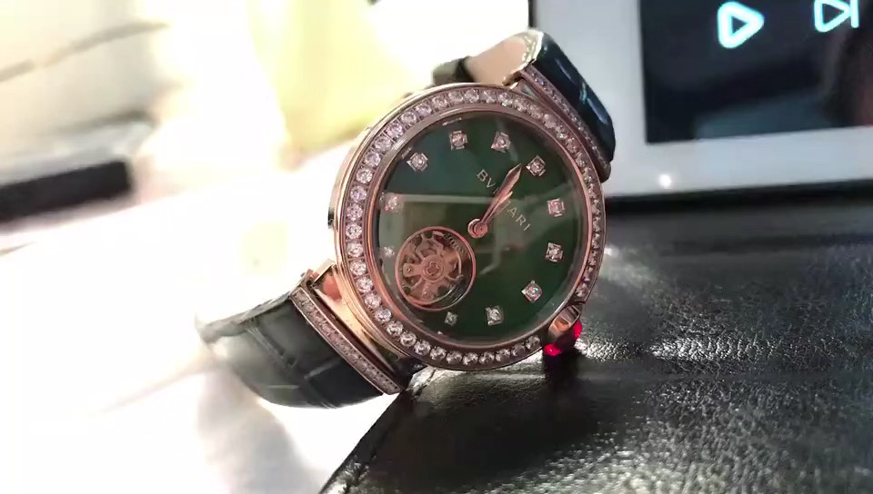 Bvlgari 宝格丽女表飞轮腕表视频欣赏
