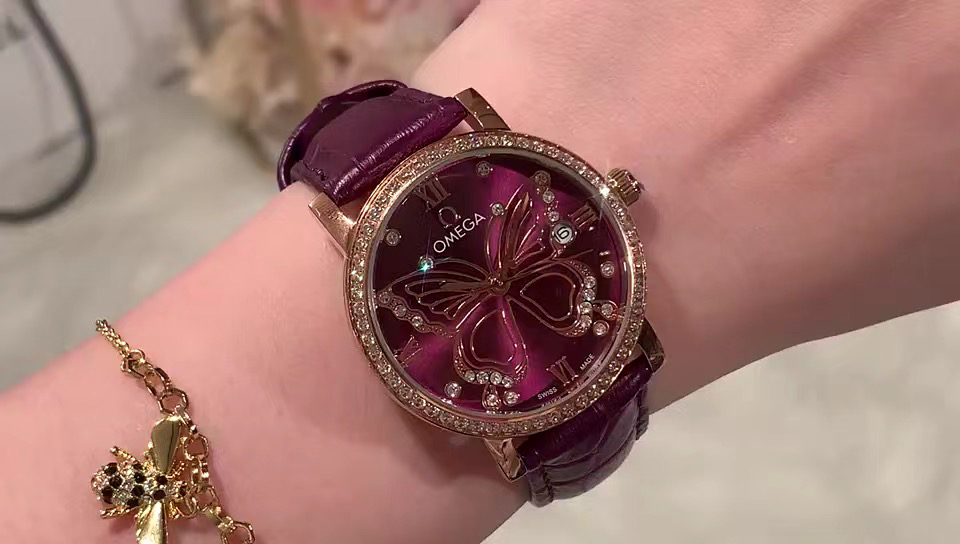 Omega 欧米茄蝴蝶女款腕表视频欣赏