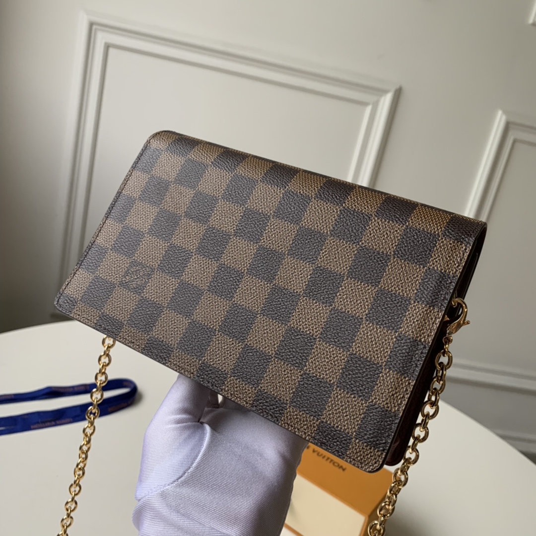 Louis Vuitton LV Vavin 链条包 N60222波尔多红