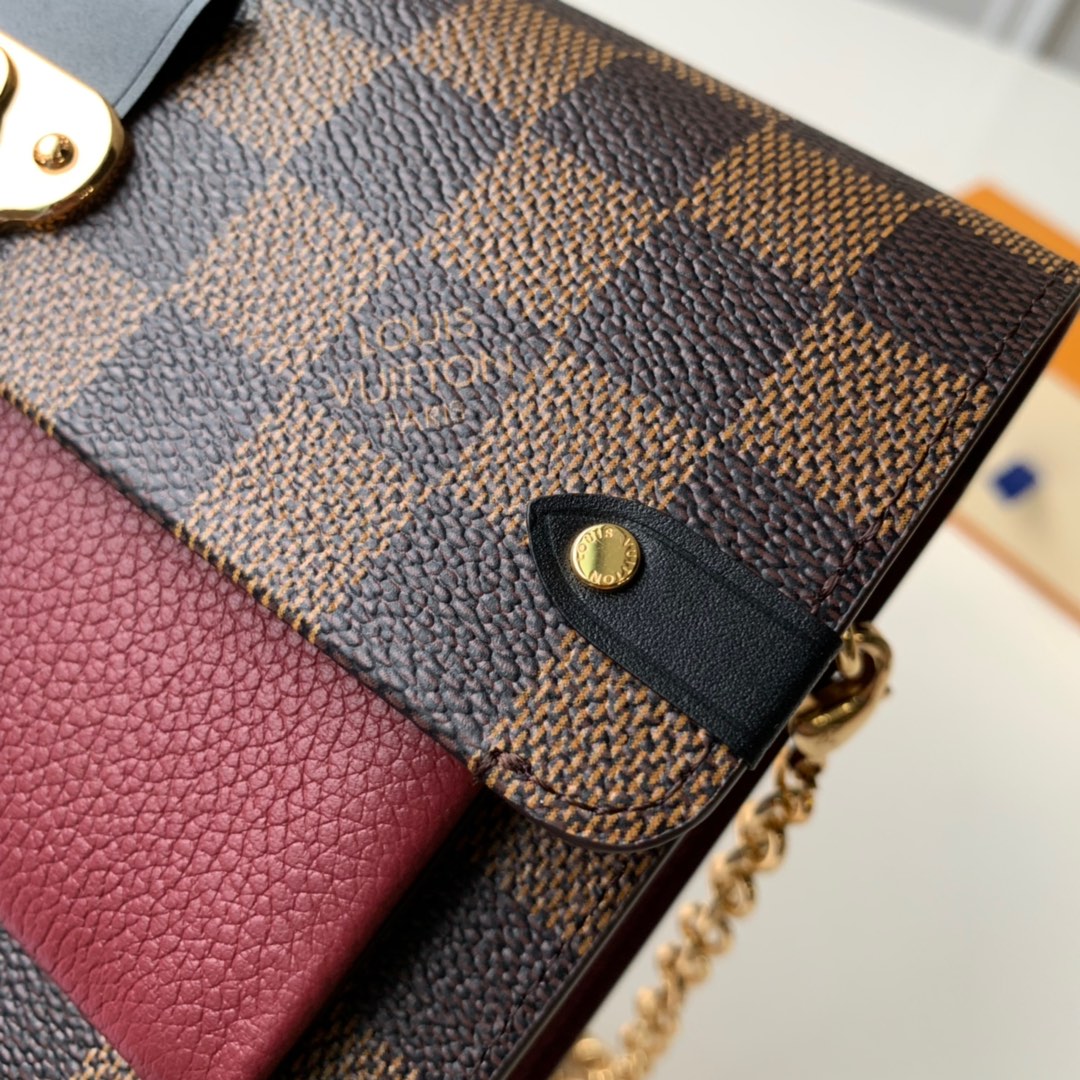 Louis Vuitton LV Vavin 链条包 N60222波尔多红
