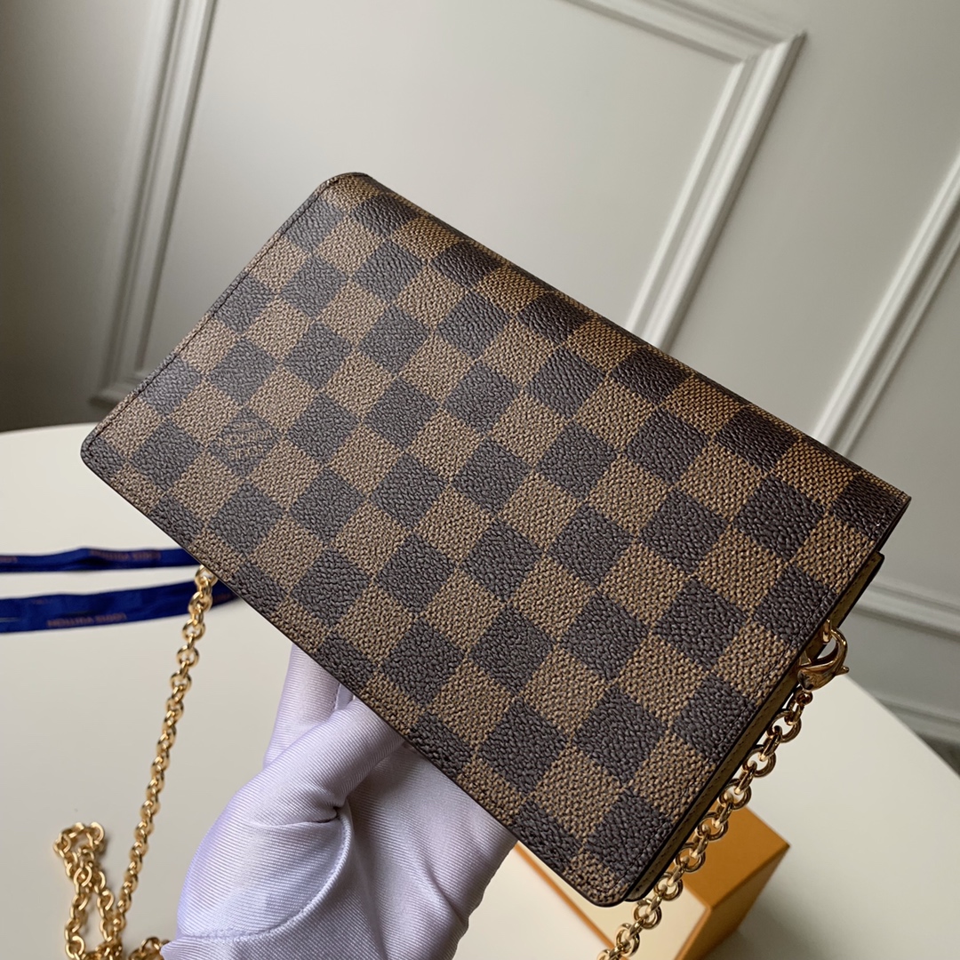 Louis Vuitton LV Vavin 链条包 N60237米色