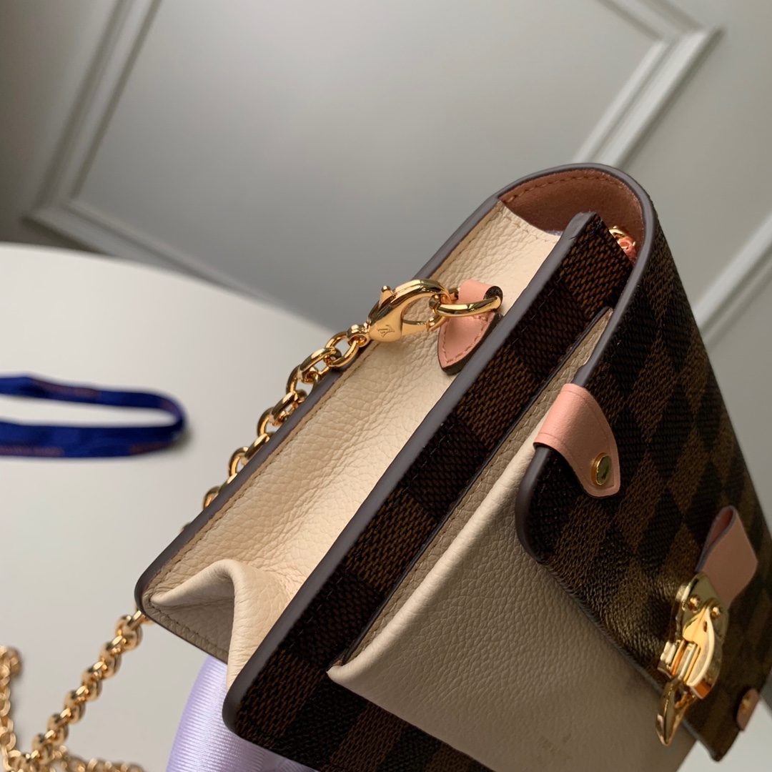 Louis Vuitton LV Vavin 链条包 N60237米色