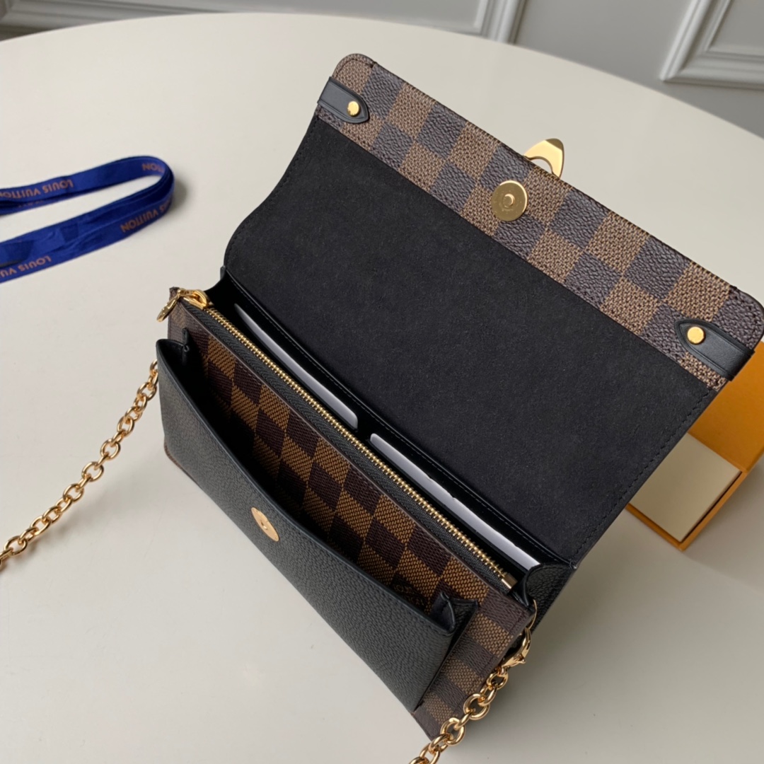 Louis Vuitton LV Vavin 链条包 N60221黑色