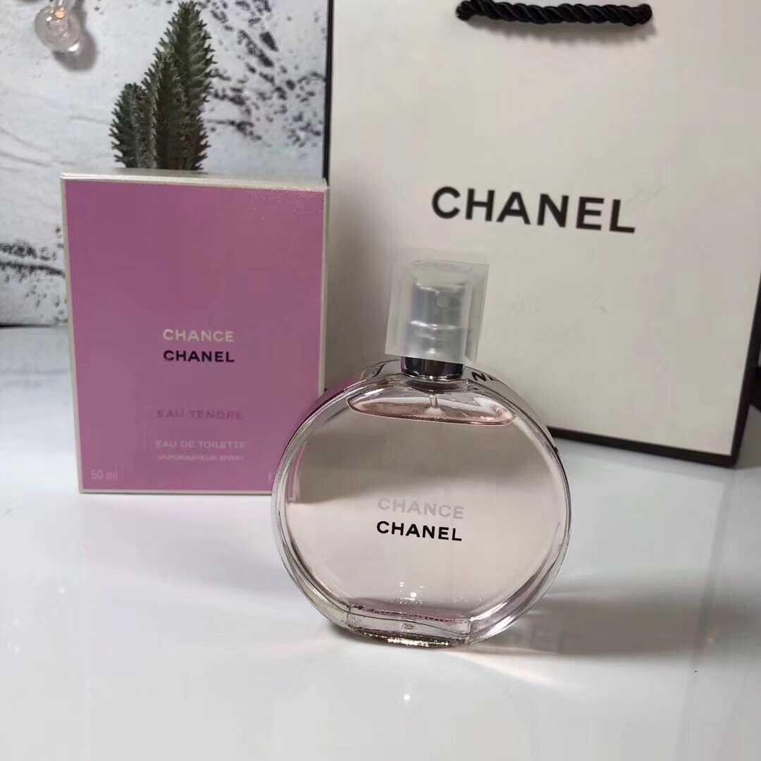 Chanel Chance Eau Tendre EDT - Floral Fruity Fragrance For Women, 50ml