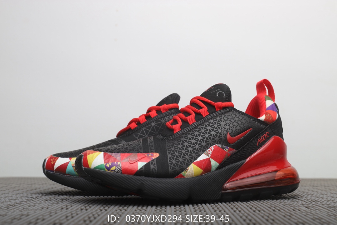 120  耐克Nike Air Max 270 Flyknit 后置半掌大气垫 缓震跑步鞋！号码：40-45
