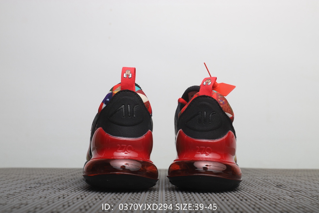 120  耐克Nike Air Max 270 Flyknit 后置半掌大气垫 缓震跑步鞋！号码：40-45
