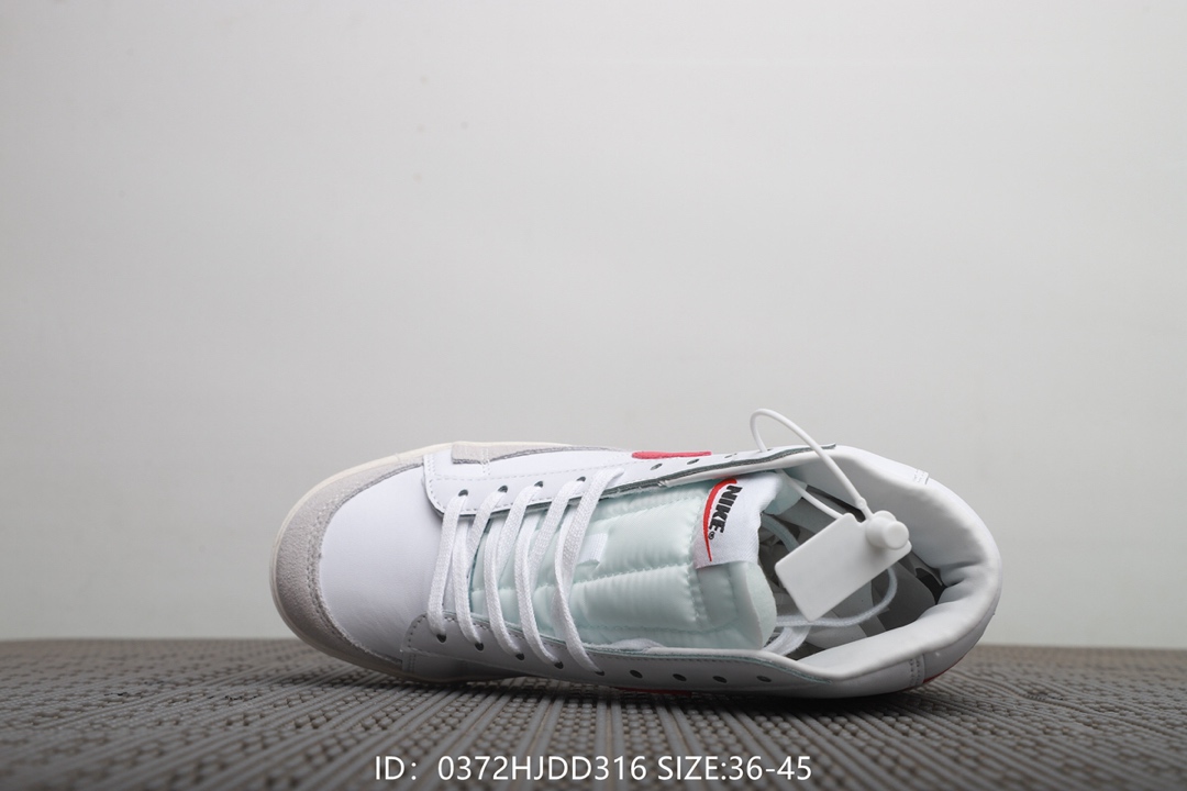 100  耐克Nike Blazer Mid 77 Vntg 高帮开拓者板鞋 男女同款！号码:36-45