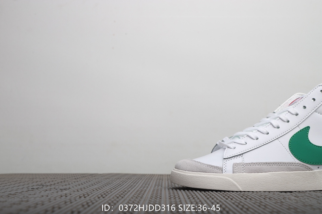 100  耐克Nike Blazer Mid 77 Vntg 高帮开拓者板鞋 男女同款！号码：36-45