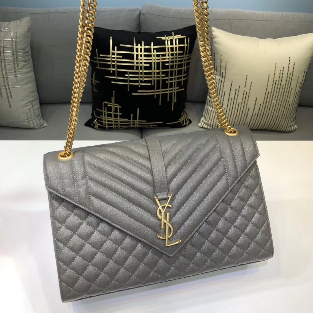 Where to buy High Quality
 Yves Saint Laurent Top
 Crossbody & Shoulder Bags Gold Splicing Calfskin Cowhide Genuine Leather Chains