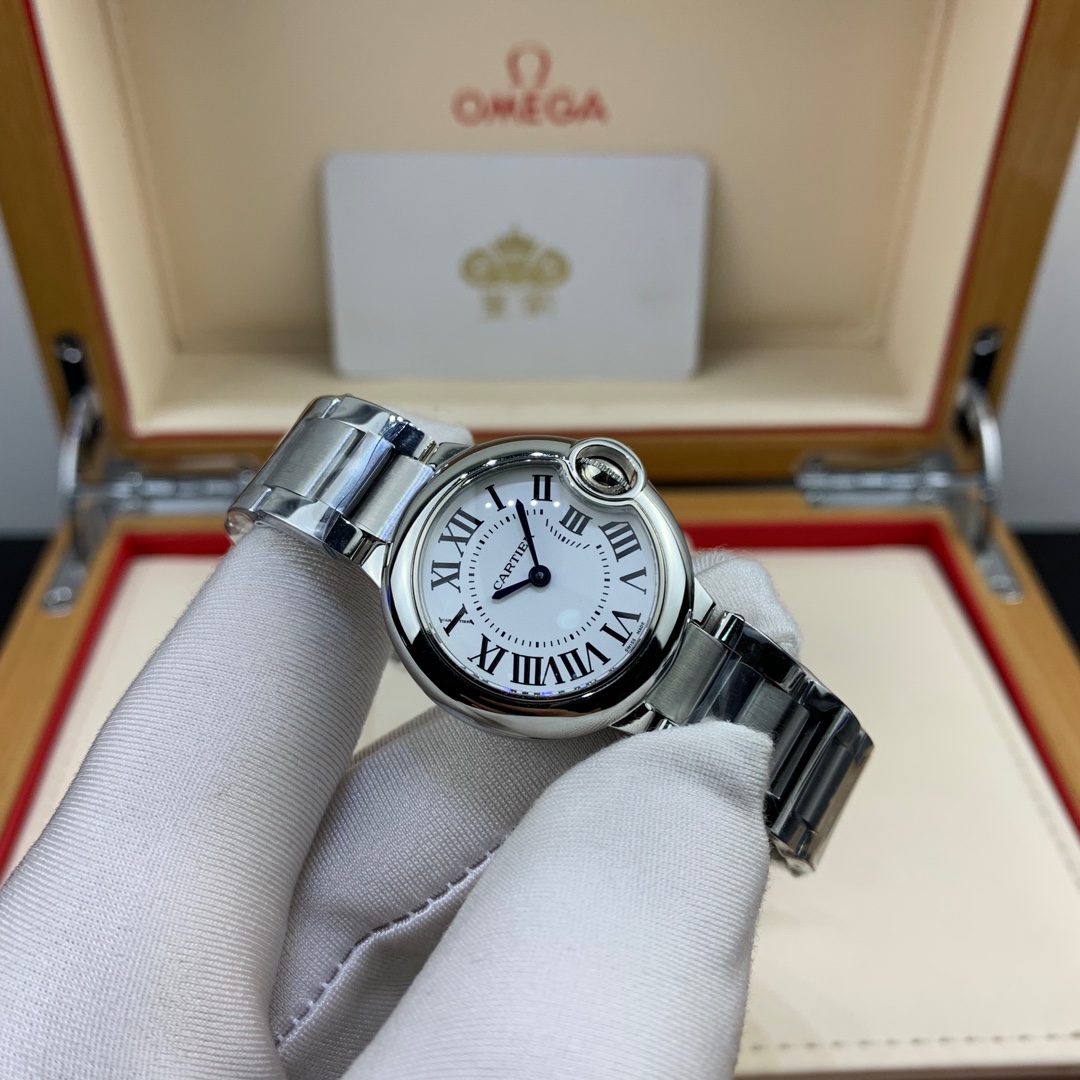 Cartier 皇家 卡地亚蓝气球系列28尺寸女款腕表
