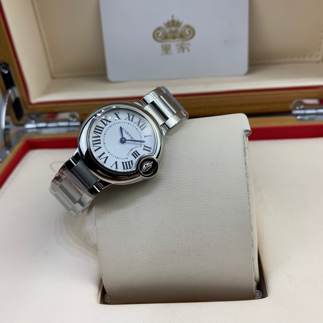 Cartier 皇家 卡地亚蓝气球系列28尺寸女款腕表