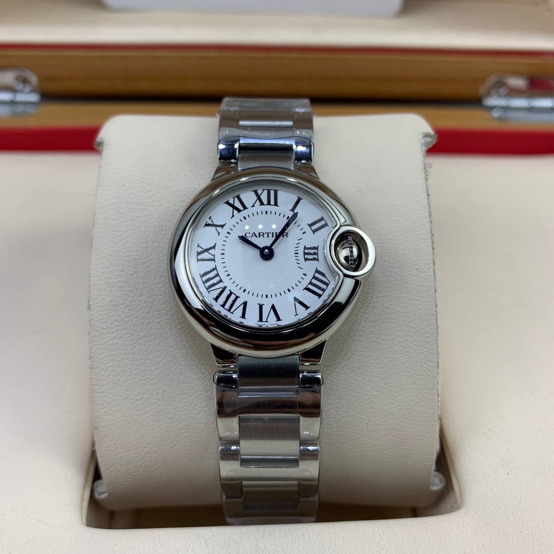 Cartier 皇家 卡地亚蓝气球系列28尺寸女款腕表