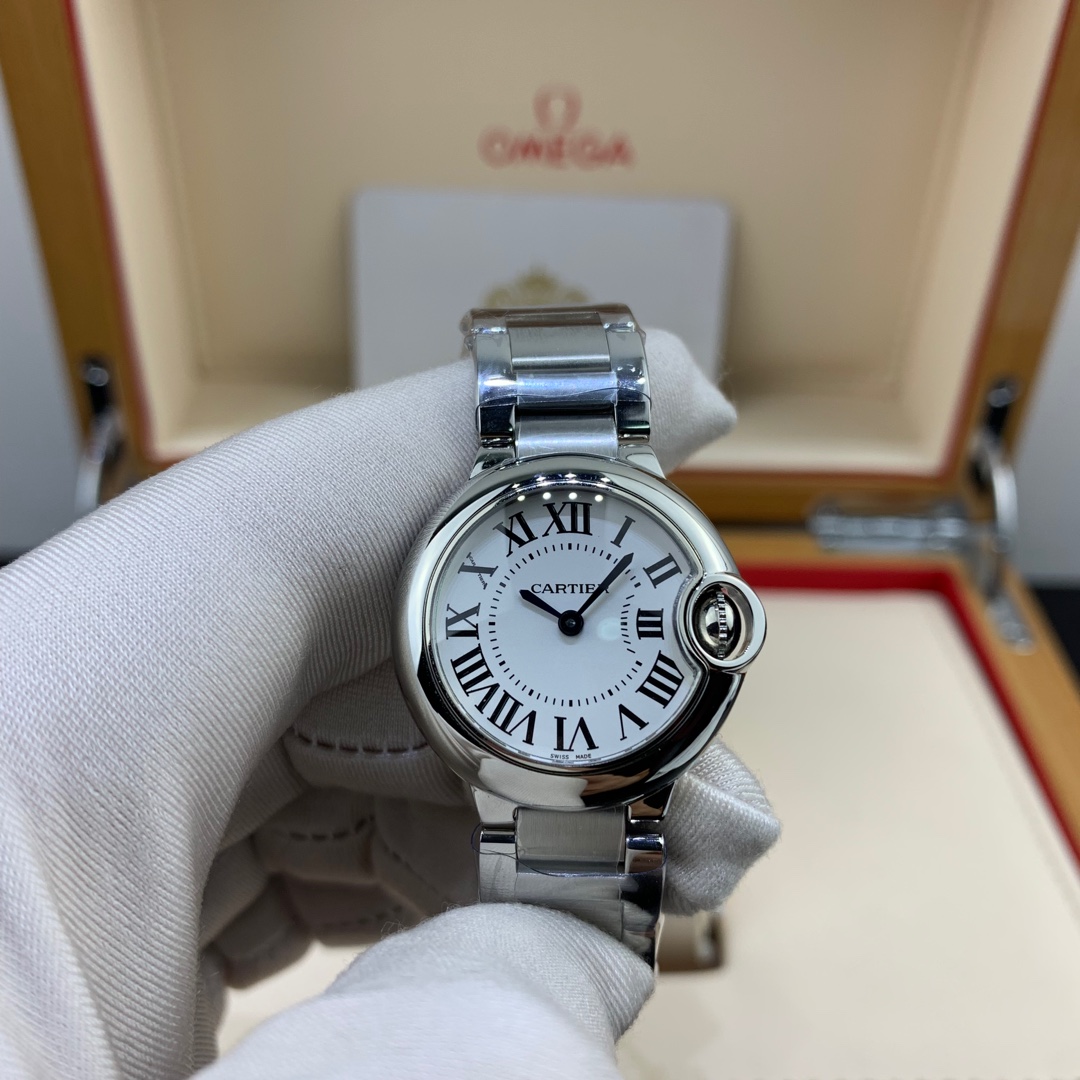 Cartier 皇家 卡地亚蓝气球系列28尺寸女款腕表