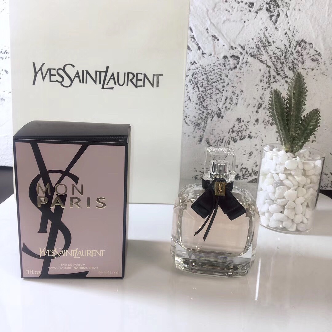 Yves Saint Laurent Mon Paris EDP Perfume - 90ml, A Sweet and Floral Fragrance