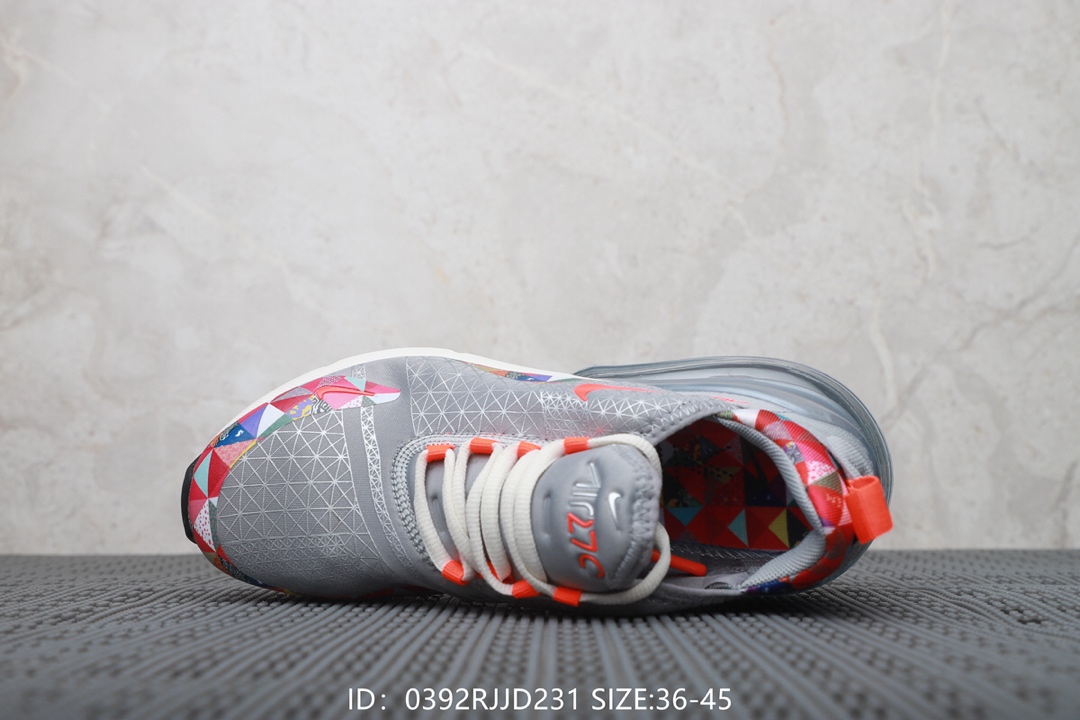 120  耐克Nike Air Max 270 Flyknit 后置半掌大气垫 缓震跑步鞋！号码：36-40