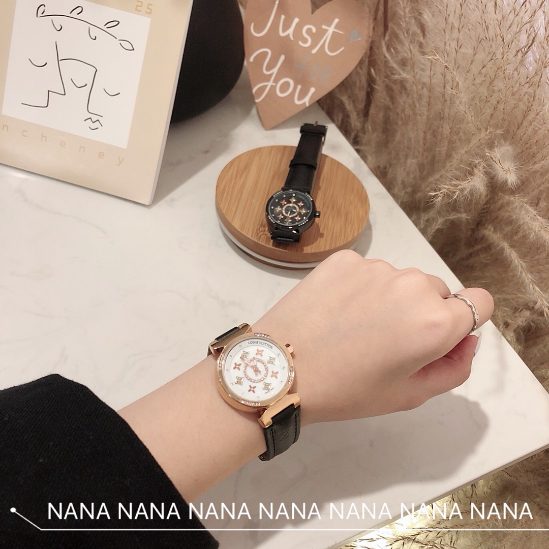 Louis Vuitton Monogram Flower Lady’s Wristwatch: Elegant and Symbolic Beauty in 32mm