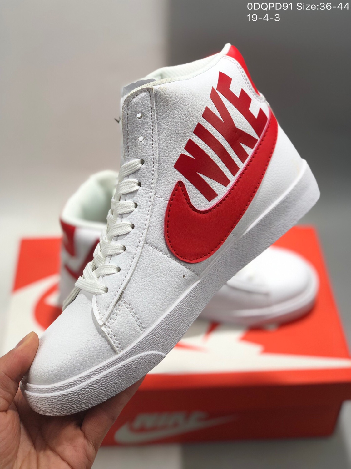 100<br /> Nike耐克开拓者blazer low mid REDEL复古板鞋 36-44火