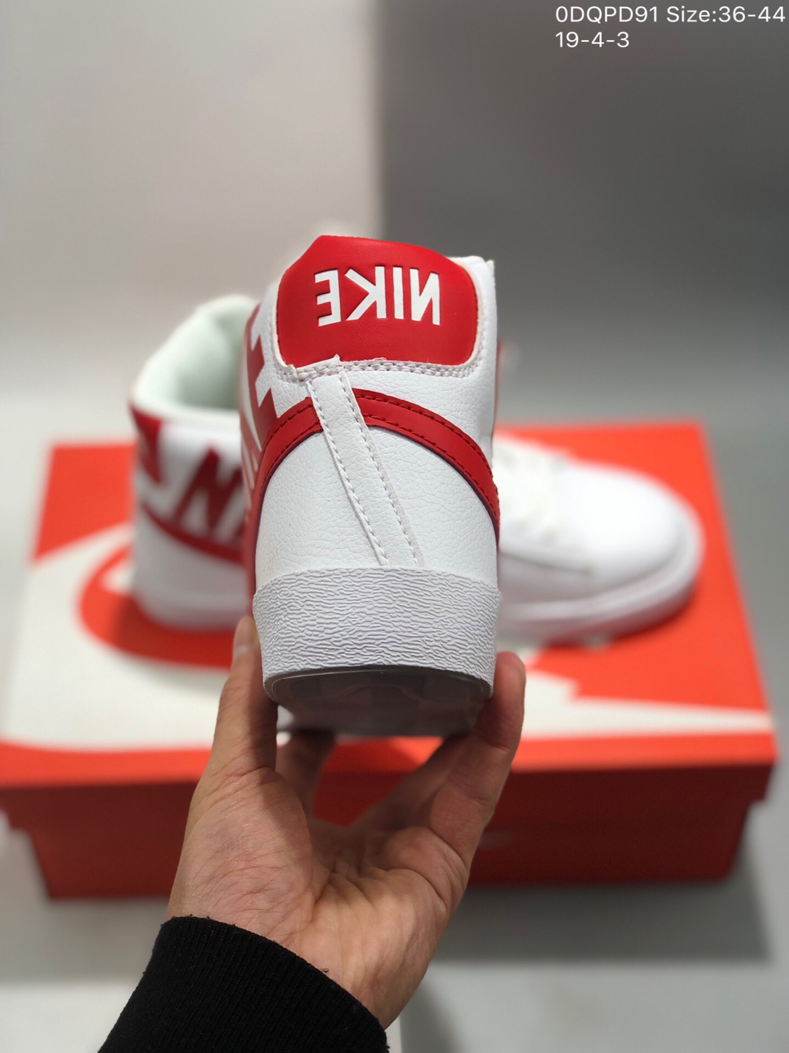 100<br /> Nike耐克开拓者blazer low mid REDEL复古板鞋 36-44火