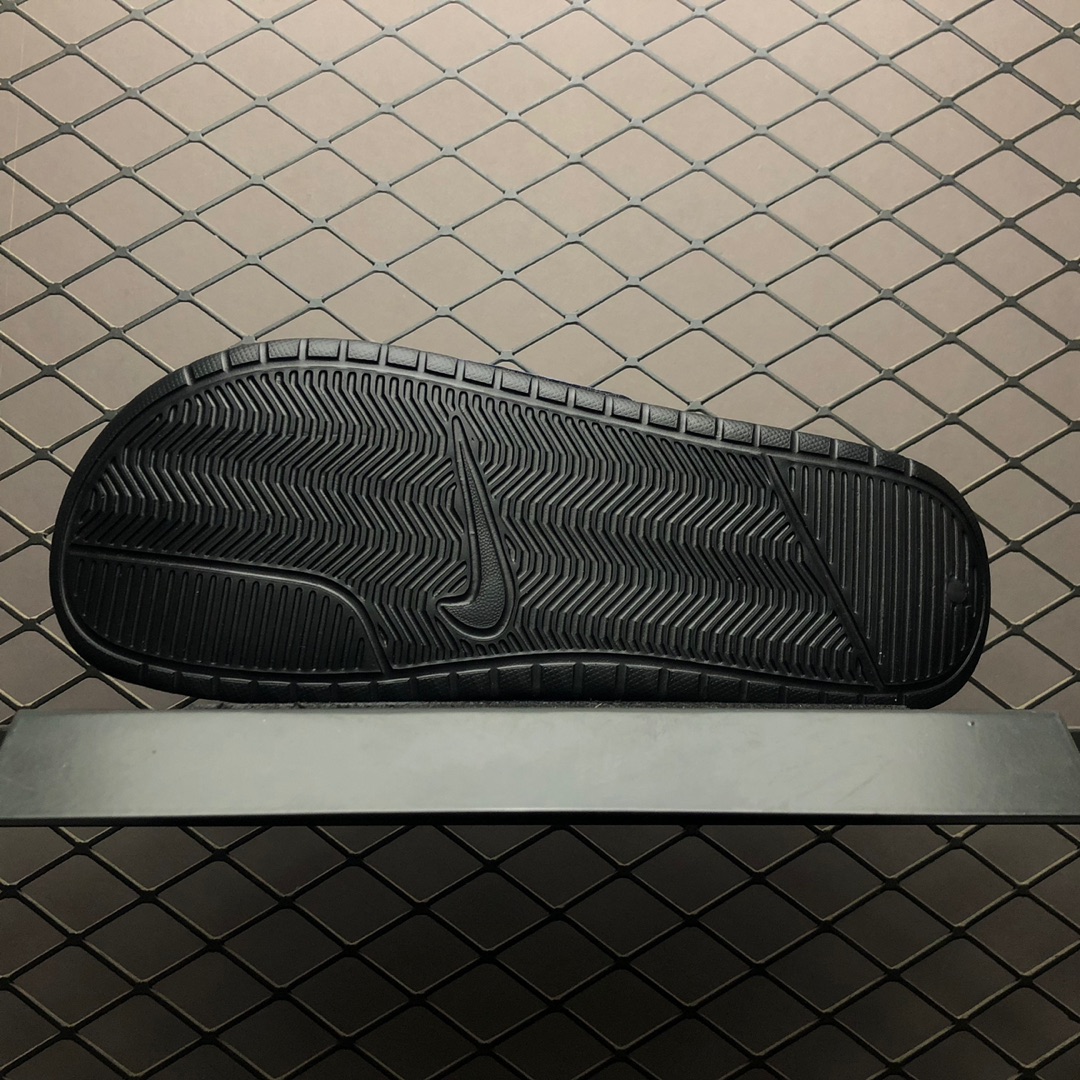 80 原厂韩代订单 区别市面所谓“原装” Simley x Nike Benassi JDI潮流拖鞋 631261-019