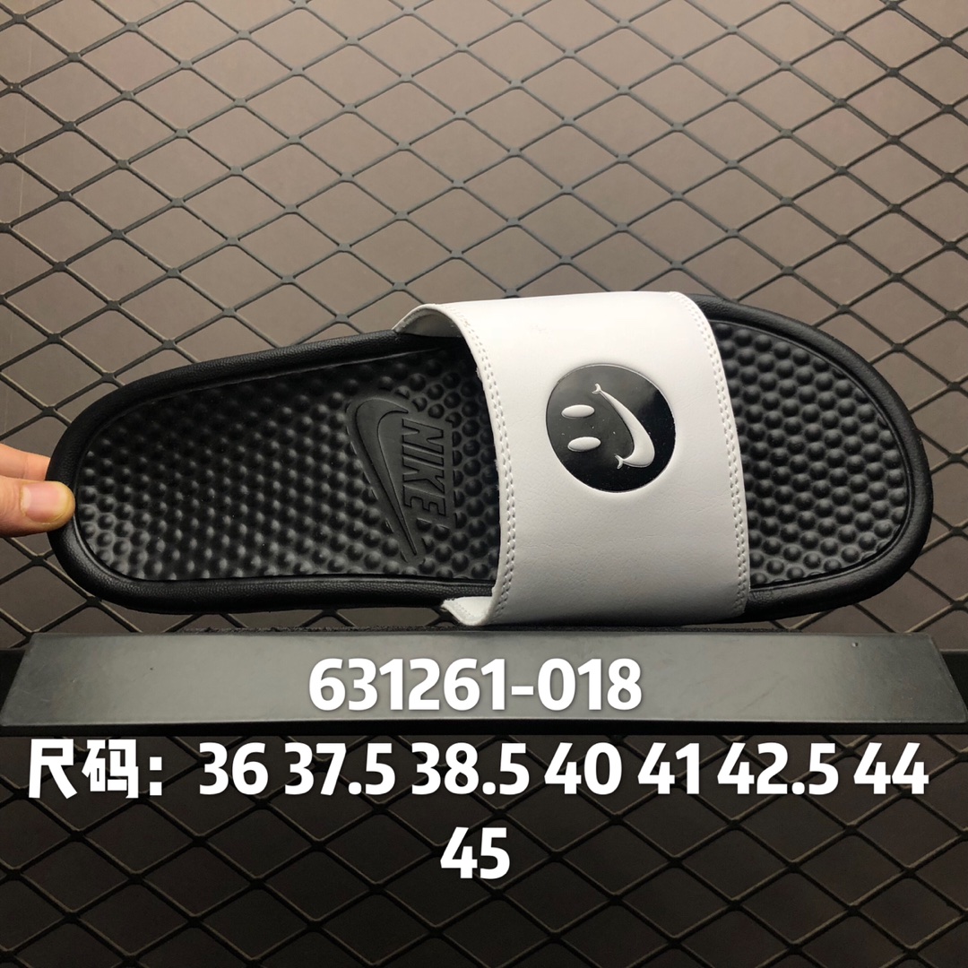 80 原厂韩代订单 区别市面所谓“原装” Simley x Nike Benassi JDI潮流拖鞋4色