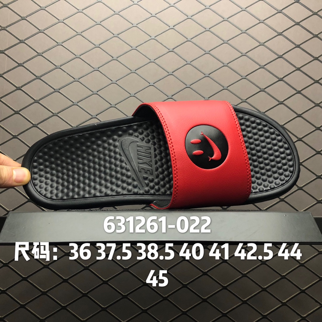 80 原厂韩代订单 区别市面所谓“原装” Simley x Nike Benassi JDI潮流拖鞋4色