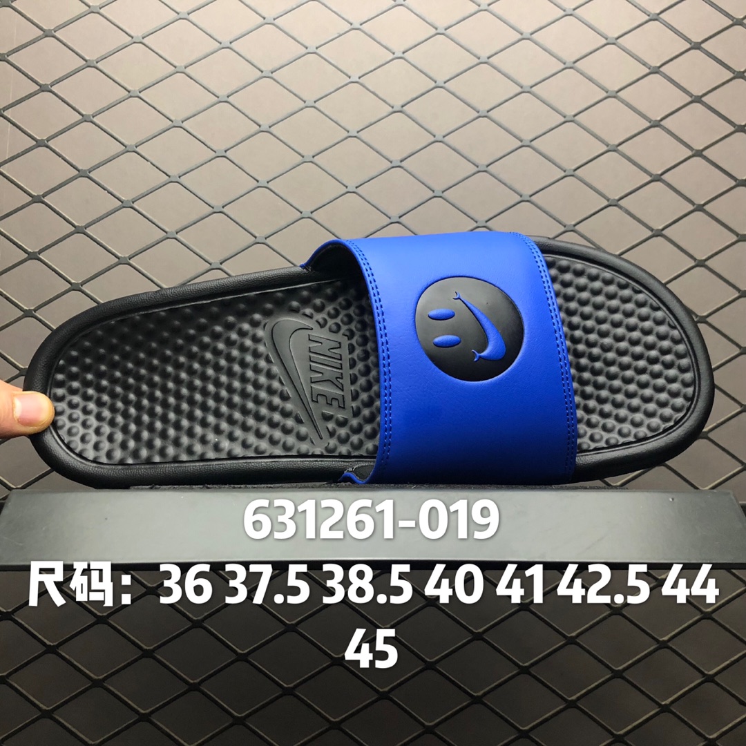 80 原厂韩代订单 区别市面所谓“原装” Simley x Nike Benassi JDI潮流拖鞋4色