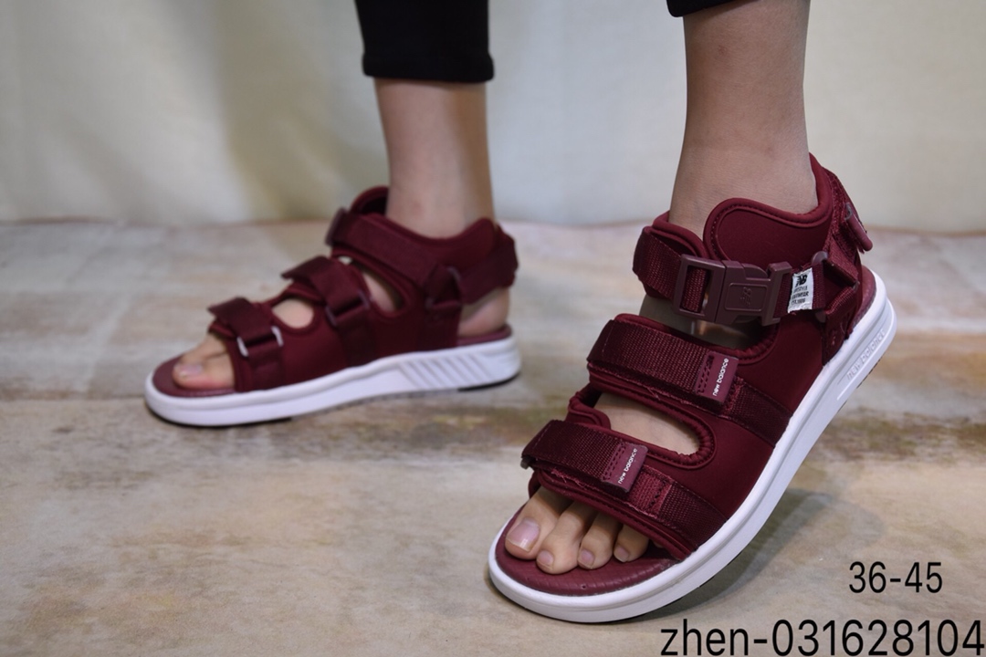 90 简介：NEW BALANCE 新百伦 NB凉鞋 三条杠魔术贴凉鞋 防滑耐磨MD组合底