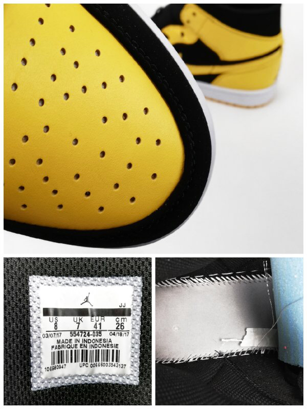 280李小龙 小黄人公司级全头层独家莞产 NIKE Air Jordan 1 OG AJ1 全新模具开发 首家实现飞翼3D打印改良