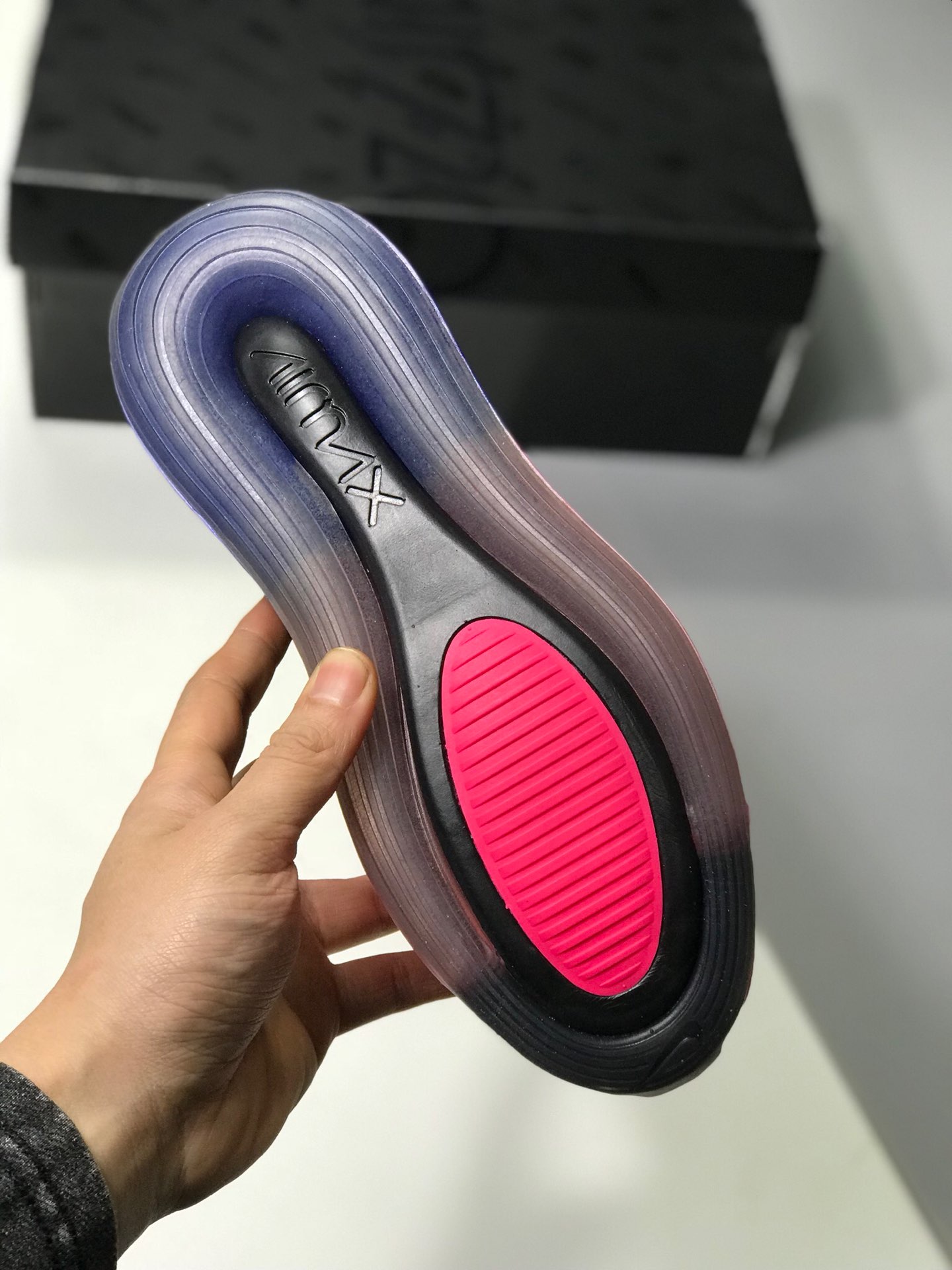 180公司级 原装黑盒 耐克 Nike Air Max 720 天眼 气垫部分的全新升级 AR9293-500