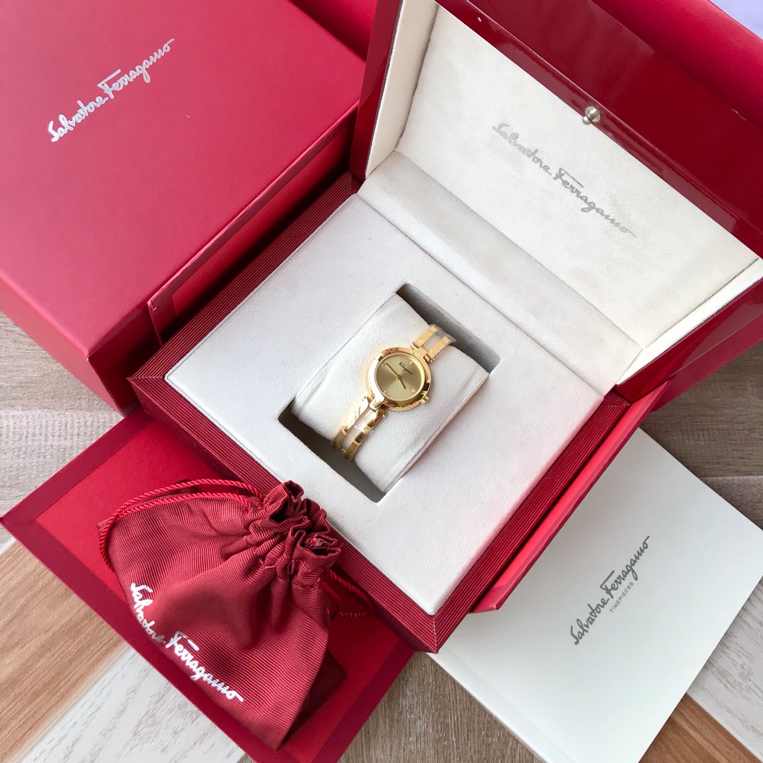 Salvatore Ferragamo Watch: Brushed New Design, Swiss Movement, Sapphire Glass, Waterproof 30m - 图片 2