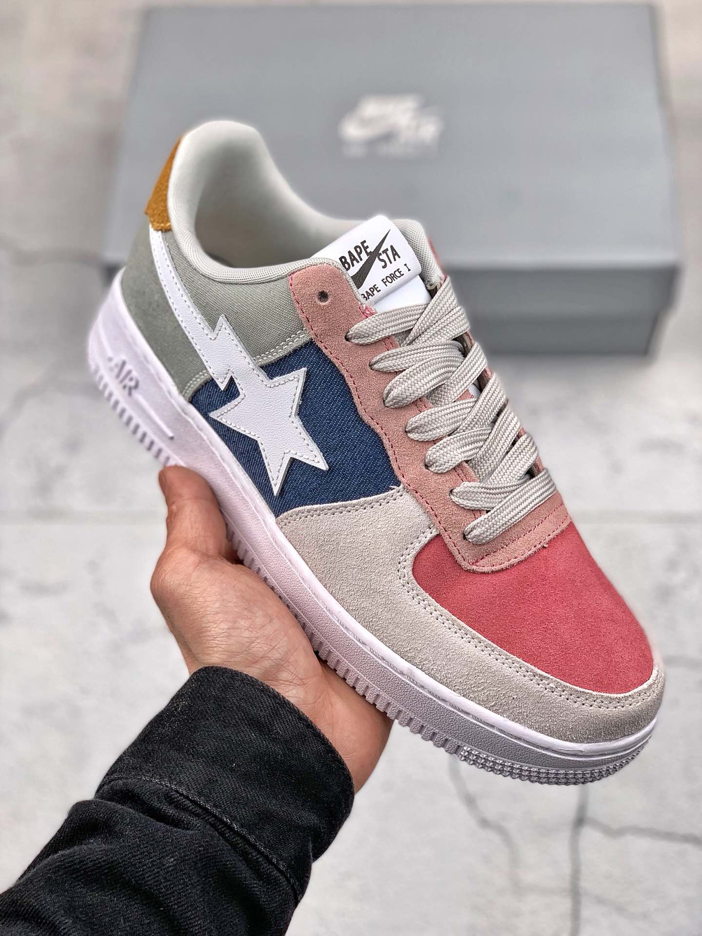 human made bape air force 1