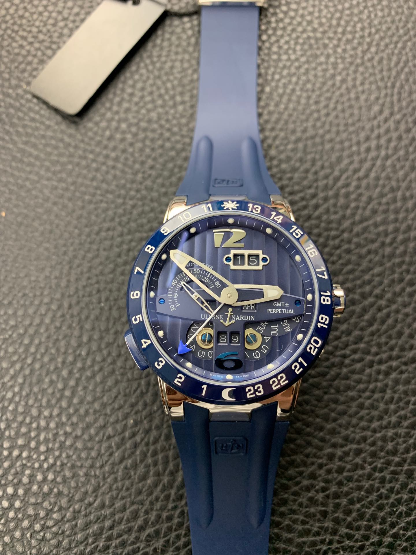 [ULYSSE NARDIN Watches]twa Athens Nautical Family Multifunction Watch